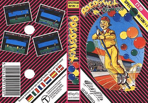 Pogostick Olympics box art for ZX Spectrum